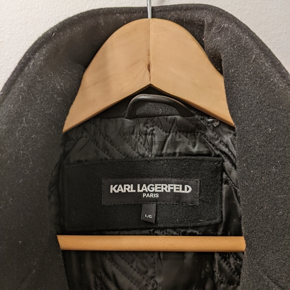 Karl Lagerfeld insulated winter dress coat - Picture 4 of 5